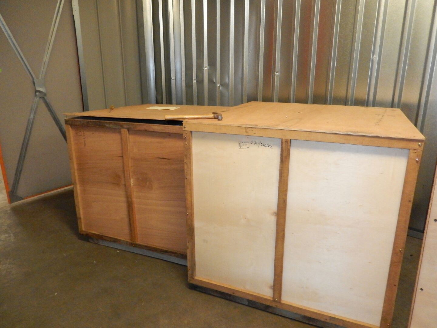 Plus our two crates from Poco Andante shipped from Malaysia.