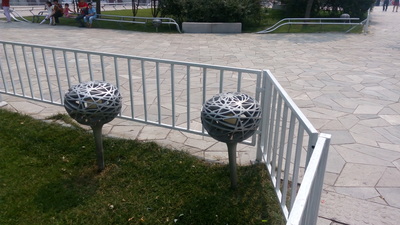 Even these path lights were beautiful!