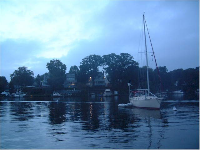 ... it was a delightful anchorage.
