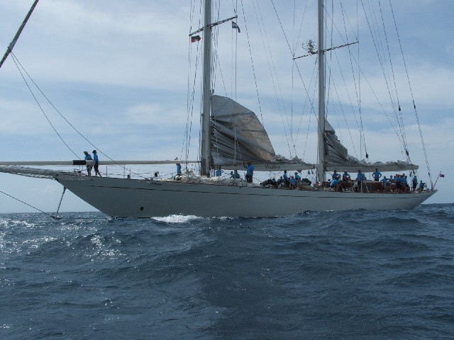 Some of the fabulous yachts racing in the "Classics" Regatta...