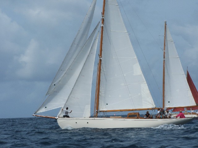 Some of the fabulous yachts racing in the "Classics" Regatta...