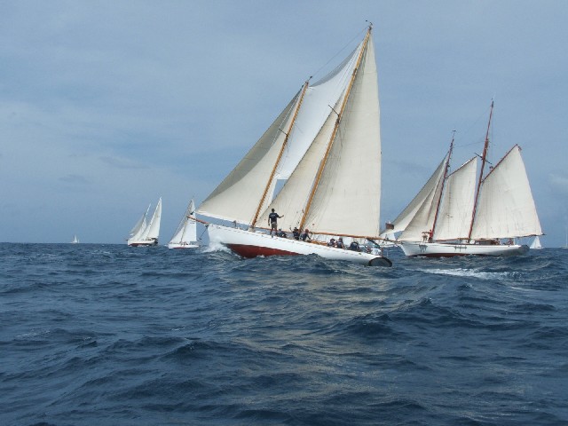 Some of the fabulous yachts racing in the "Classics" Regatta...
