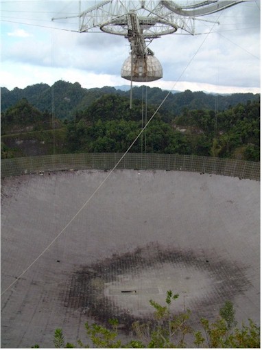 The Aricebo Radio Telescope/Observatory...