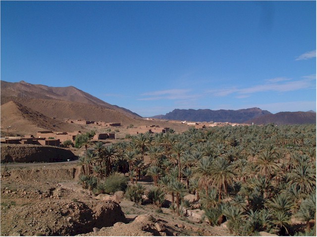 From Marrakesh we took a trip south across the Atlas Mountains...