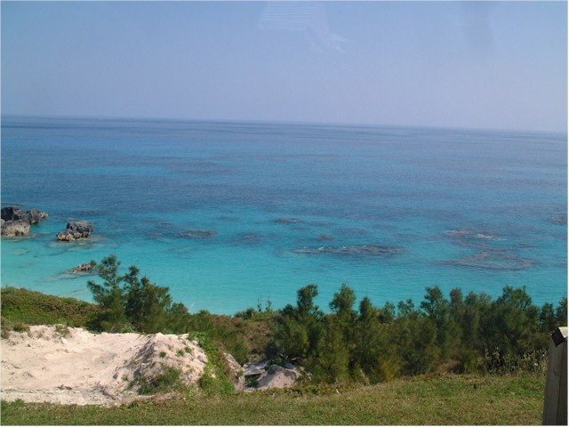 We took a bus to Navy Dockyard on the other end of the Bermuda atoll.
