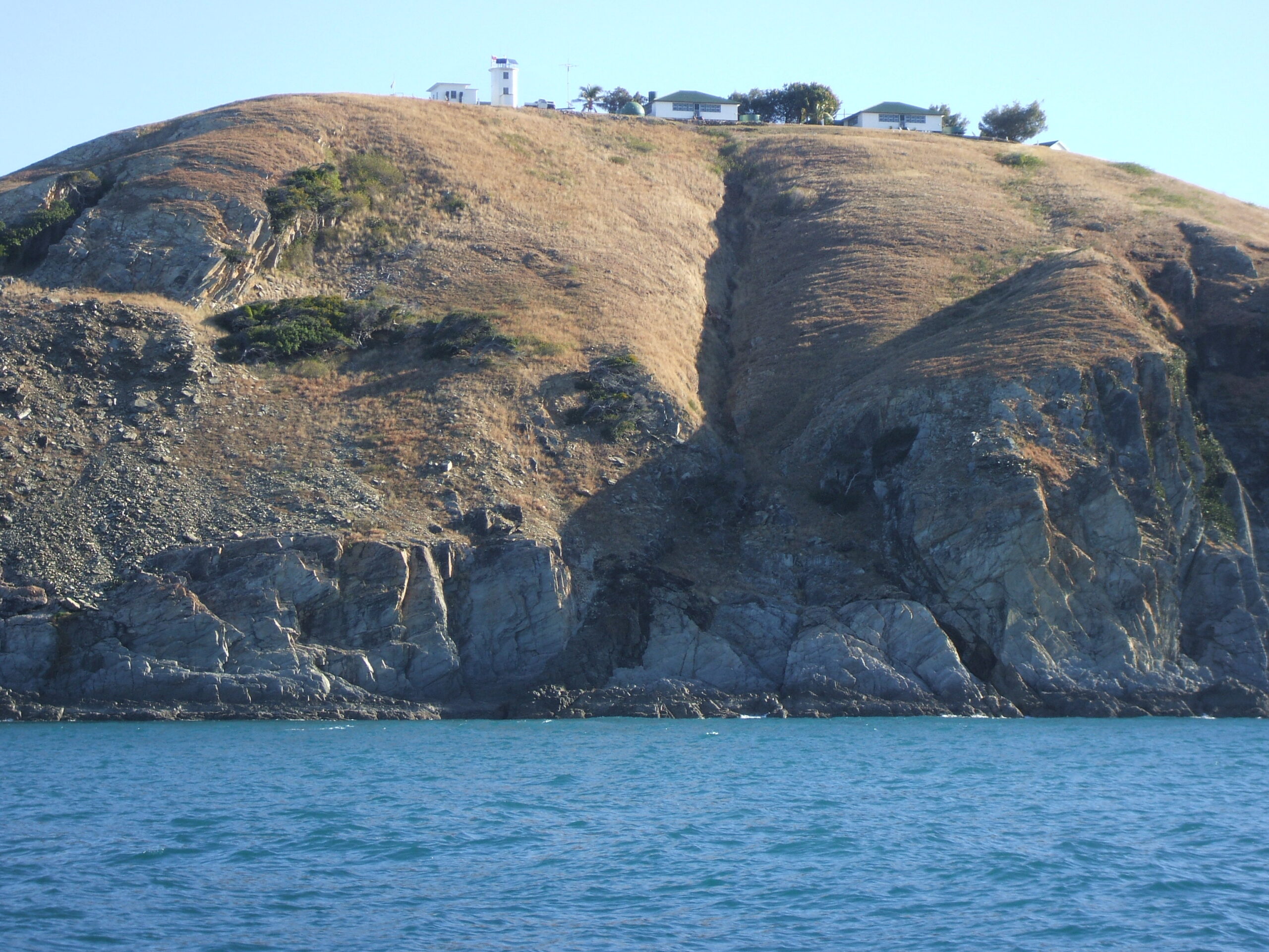 Rounding Cape Capricorn - back in the tropics!
