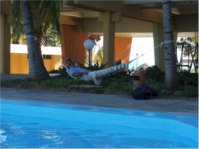 Back on our own again, we enjoy yet another resort at Casilda.
