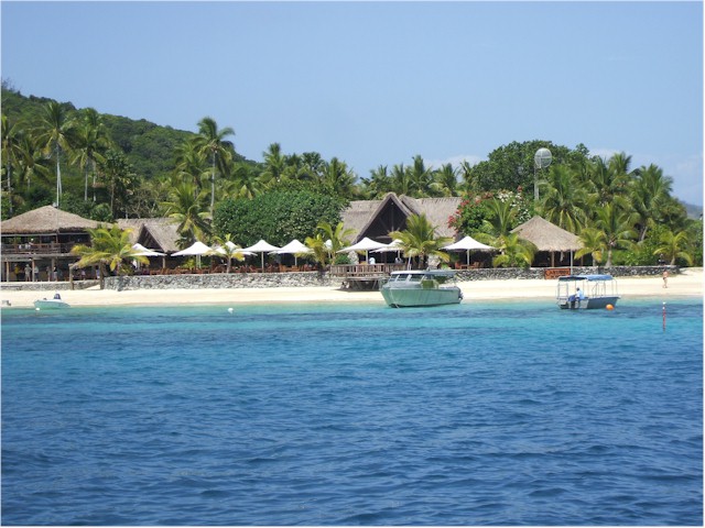 Castaway Resort - yet another luxurious holiday hangout.
