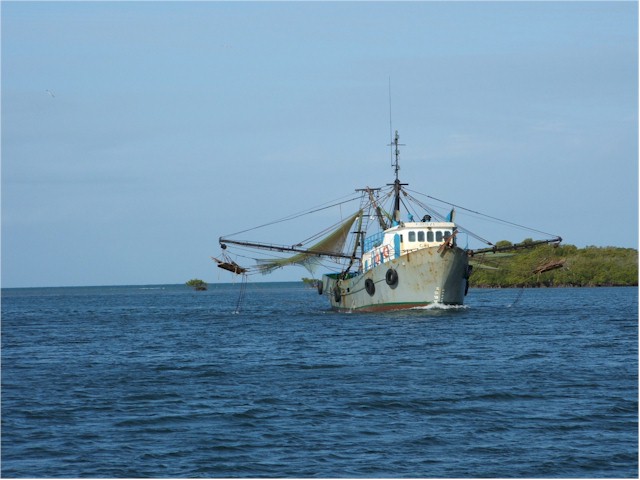 ... they were interested to see a foreign cruising yacht.
