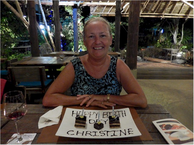 Another year older, Christine