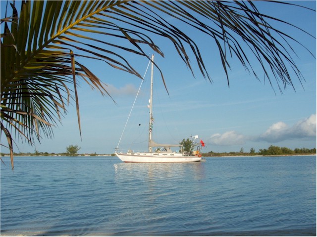 Cayo Largo is a resort island - and after Christmas we moved around to the main jetty area.