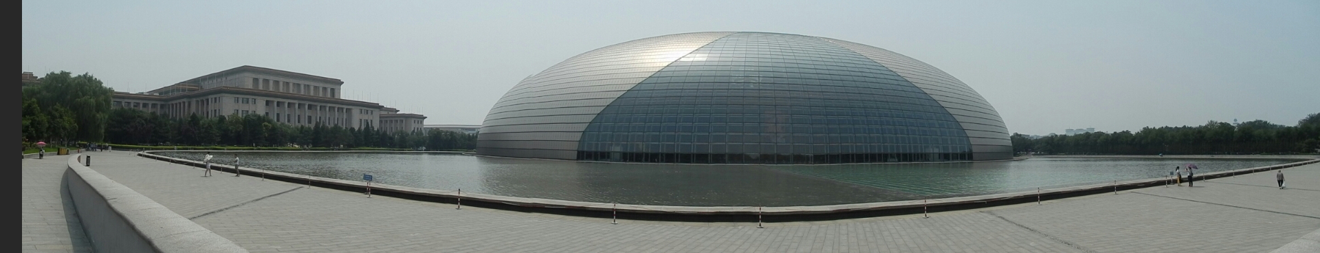 The amazing National Performing Arts Centre in Beijing (aka The Alien Egg).