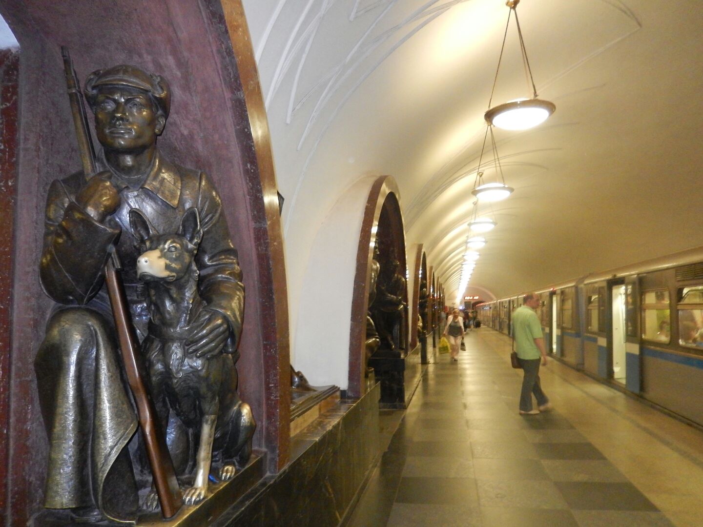 Moscow Metro stations...
