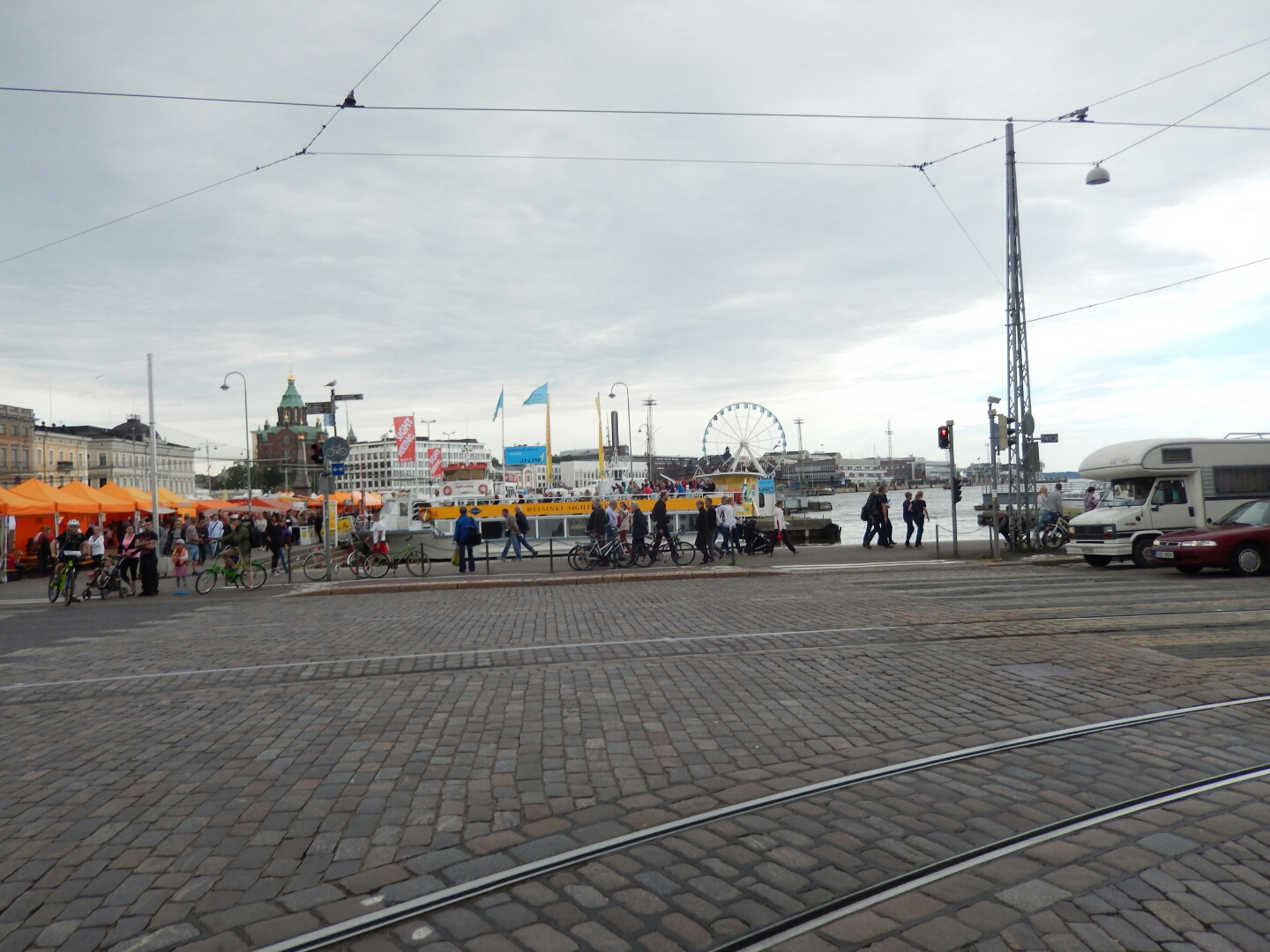 The great market on the waterfront.
