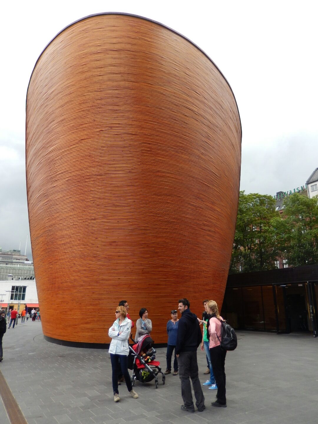 The Kamppi Chapel is also known as the "Chapel of Silence" since it is intended to be a place of calm and silence.
