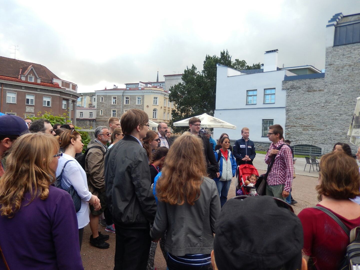 Our walking tour guide Maart spoke of Estonia in a knowledgeable and light hearted way.