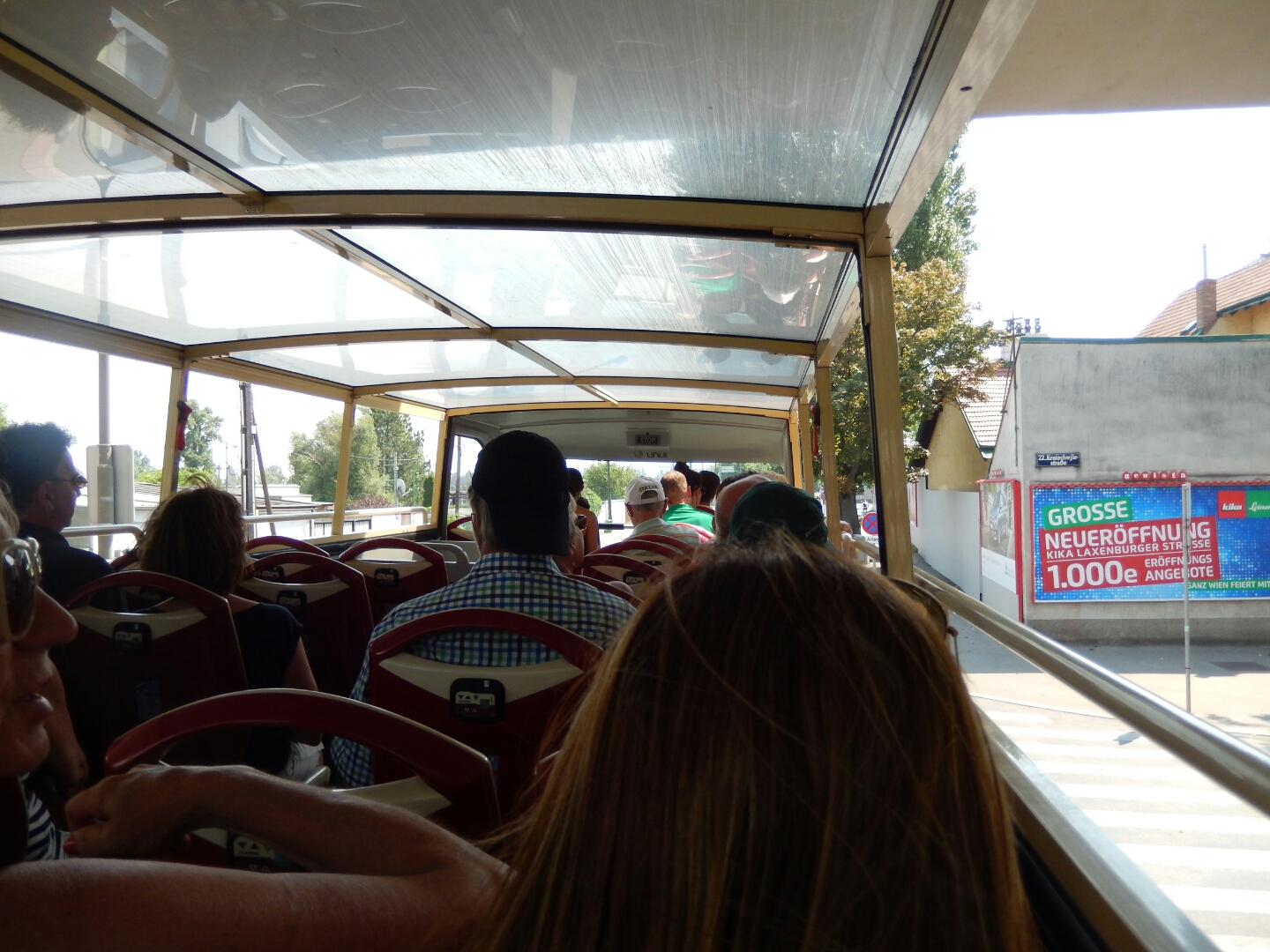 We took a Hop-On Hop-Off bus tour since Vienna is a fairly sprawled out city...
