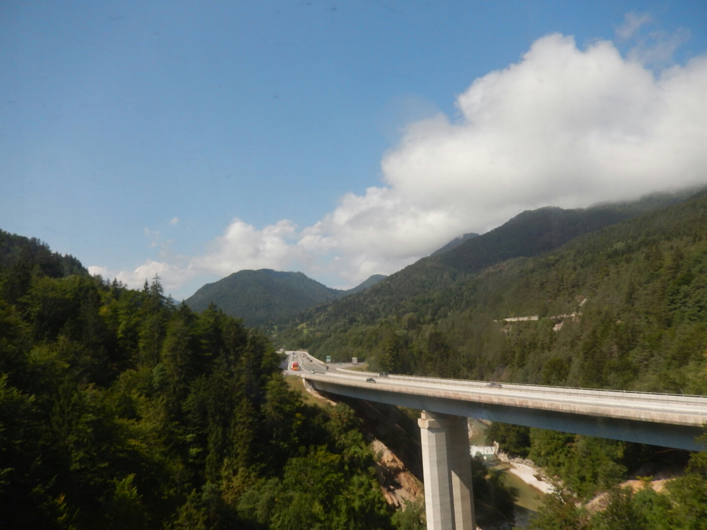 One of the amazing bridges through the Alps.