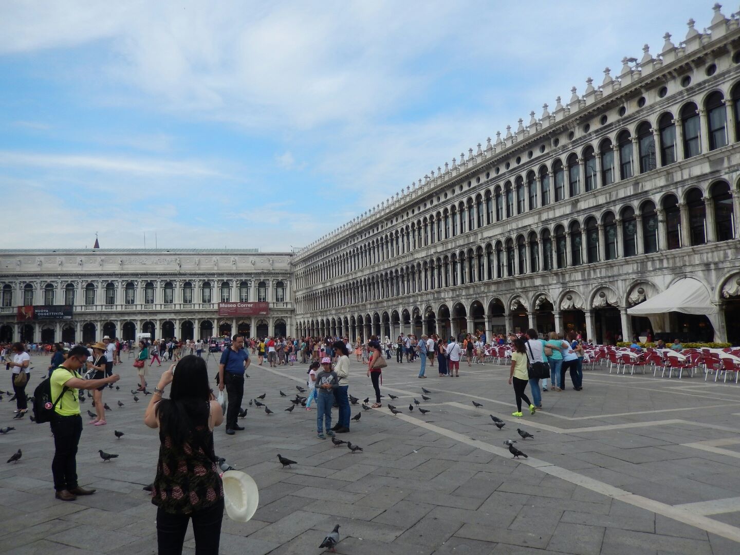 Piazza San Marco - one of the most beautiful squares in the world.