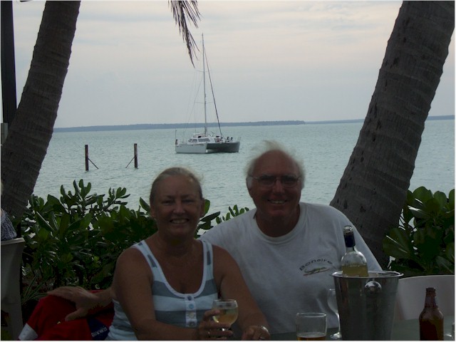 
We finally arrive in Darwin after a boisterous final passage across the Van Diemen Gulf in pitch black - except for the lightning!
