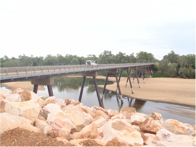 ... they have now built a bridge so generally the highway is open all year round.
