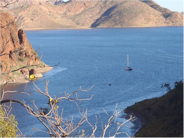 We returned to Lake Argyle for a couple of days R&R after all that driving!
