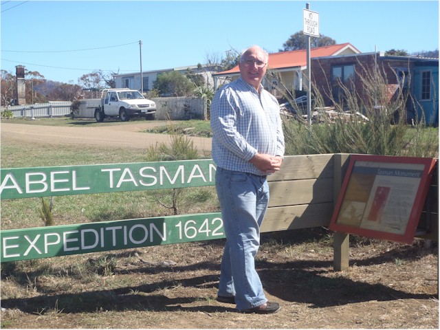 Abel Tasman first landed in Australia here at Dunalley.
