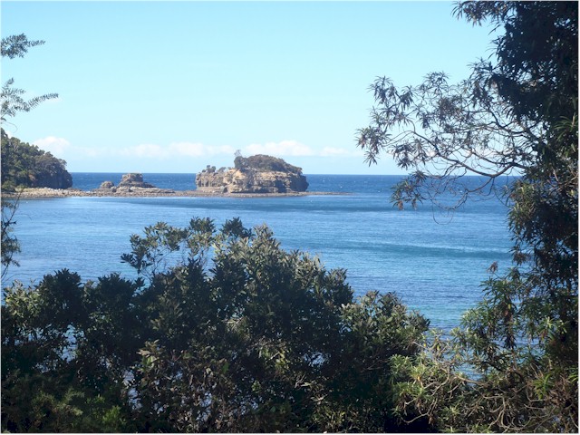 The coastline is just stunning...
