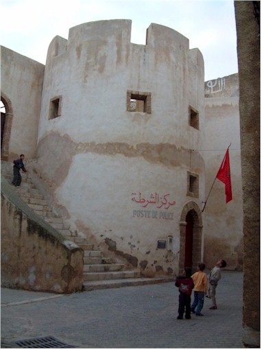 The El Jadida police station...
