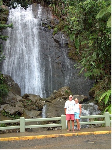We hired a car to explore Puerto Rico and enjoyed a visit to El Yunque National Forest...