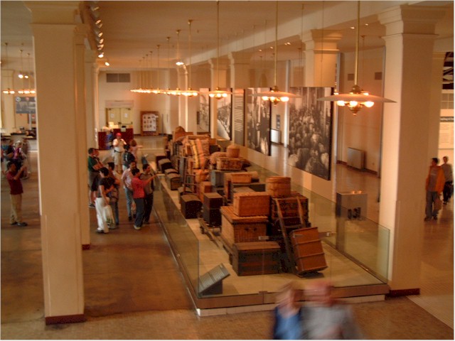 ... and Ellis Island, where all the migrants landed and were processed.