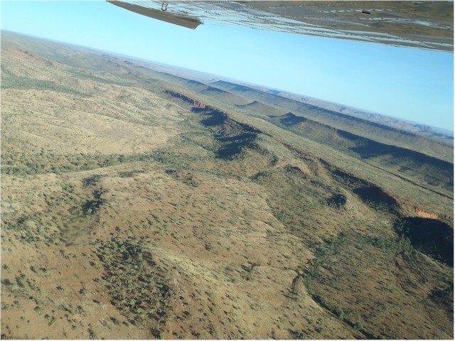 The escarpments are incredible.
