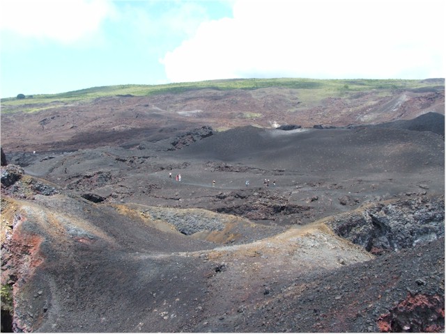
The moonscape of Sierra Negra.
