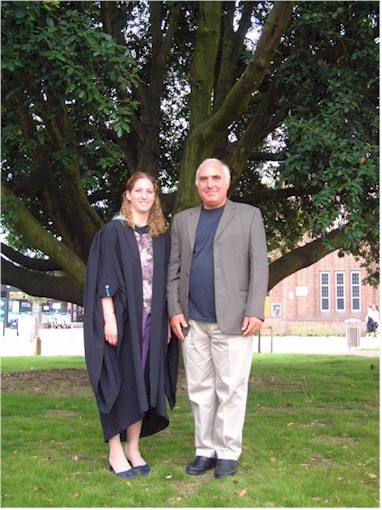 .. and a very proud Dad!