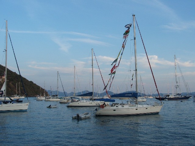 
Great Harbour, Jost van Dyke in the British Virgin Islands.