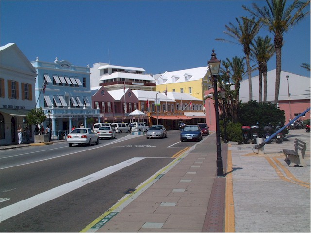 This is Hamilton, Bermuda.
