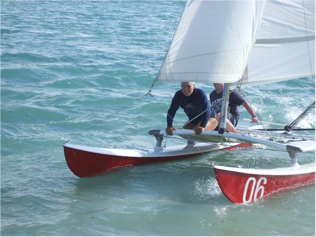 In fact James and Keith did very well considering their weight disadvantage!
