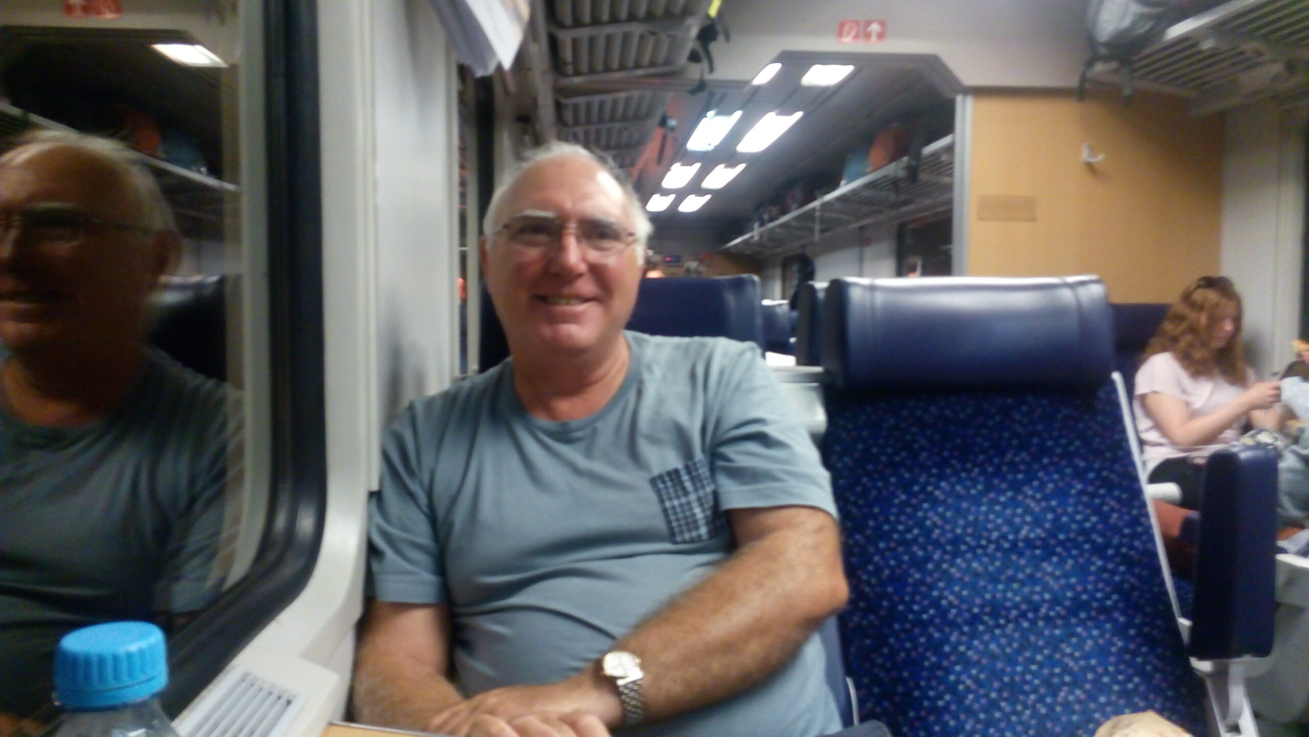 The train to Venice left at 06.22 - we caught the train with minutes to spare. Our first and only near miss!