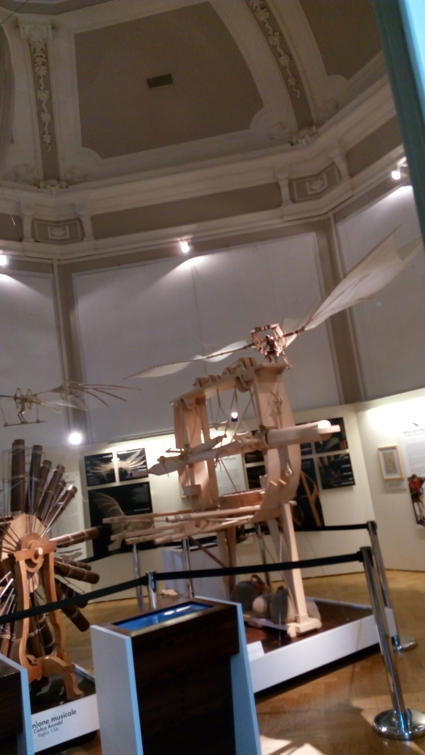 ... with full-size models...
