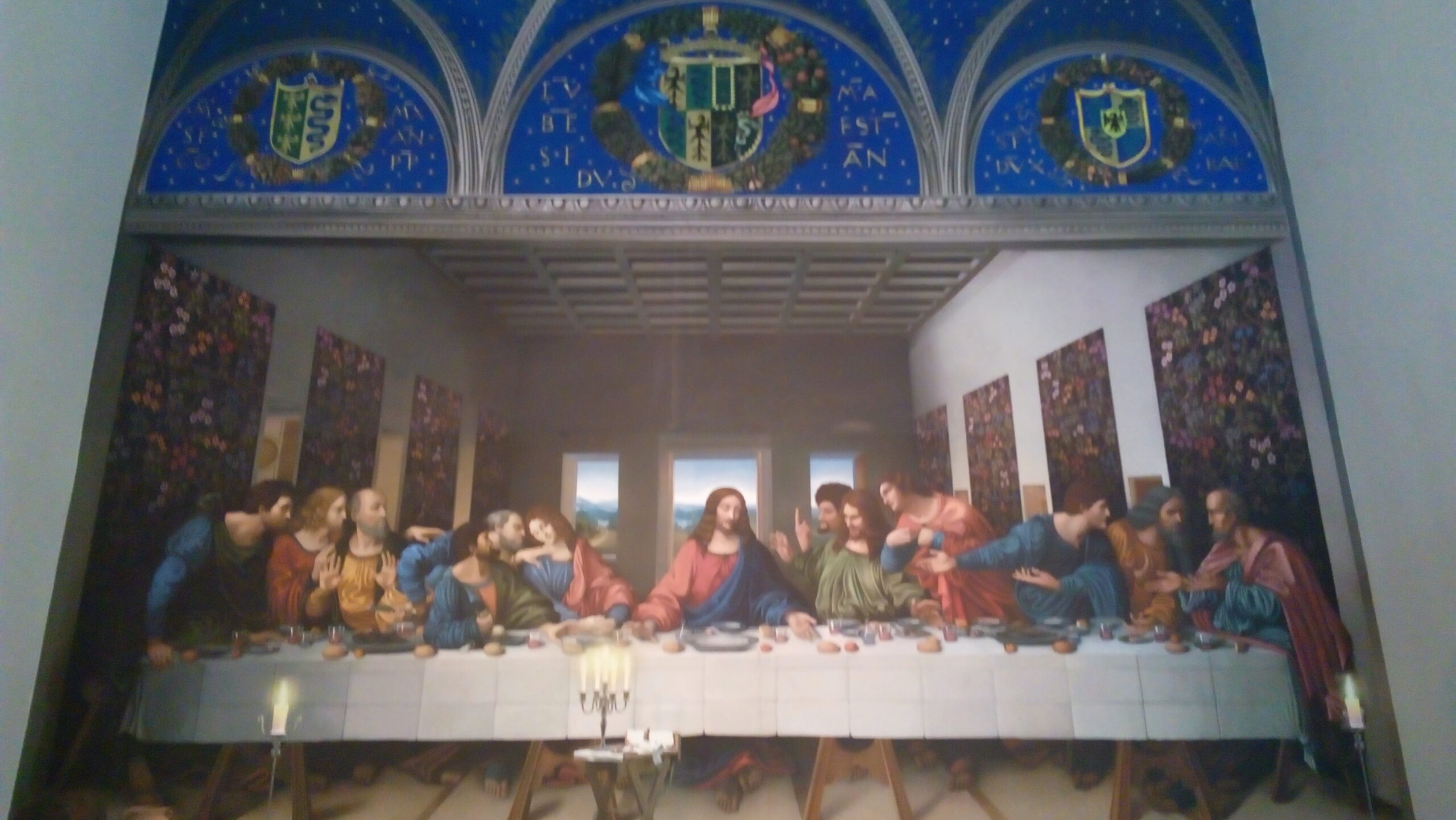 ... and a reproduction of Da Vinci