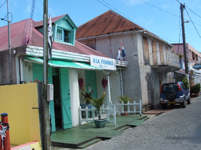 At Iles des Saintes on Guadaloupe...
