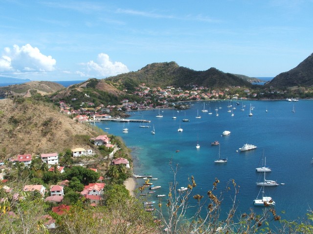 At Iles des Saintes on Guadaloupe...

