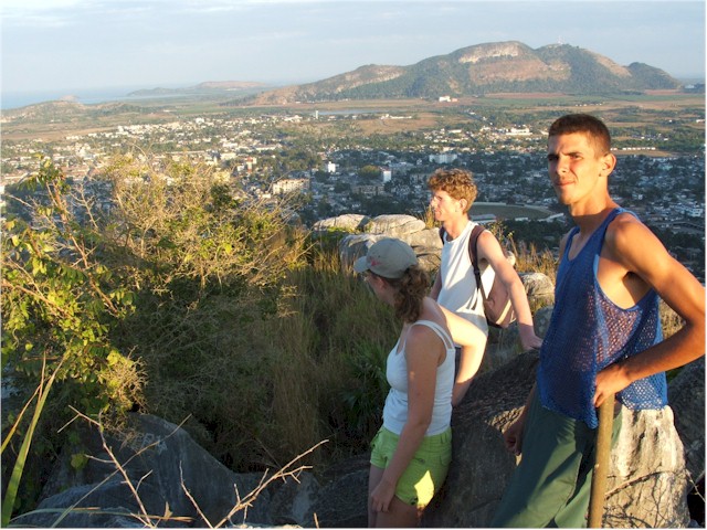 A walk up to the local view point.
