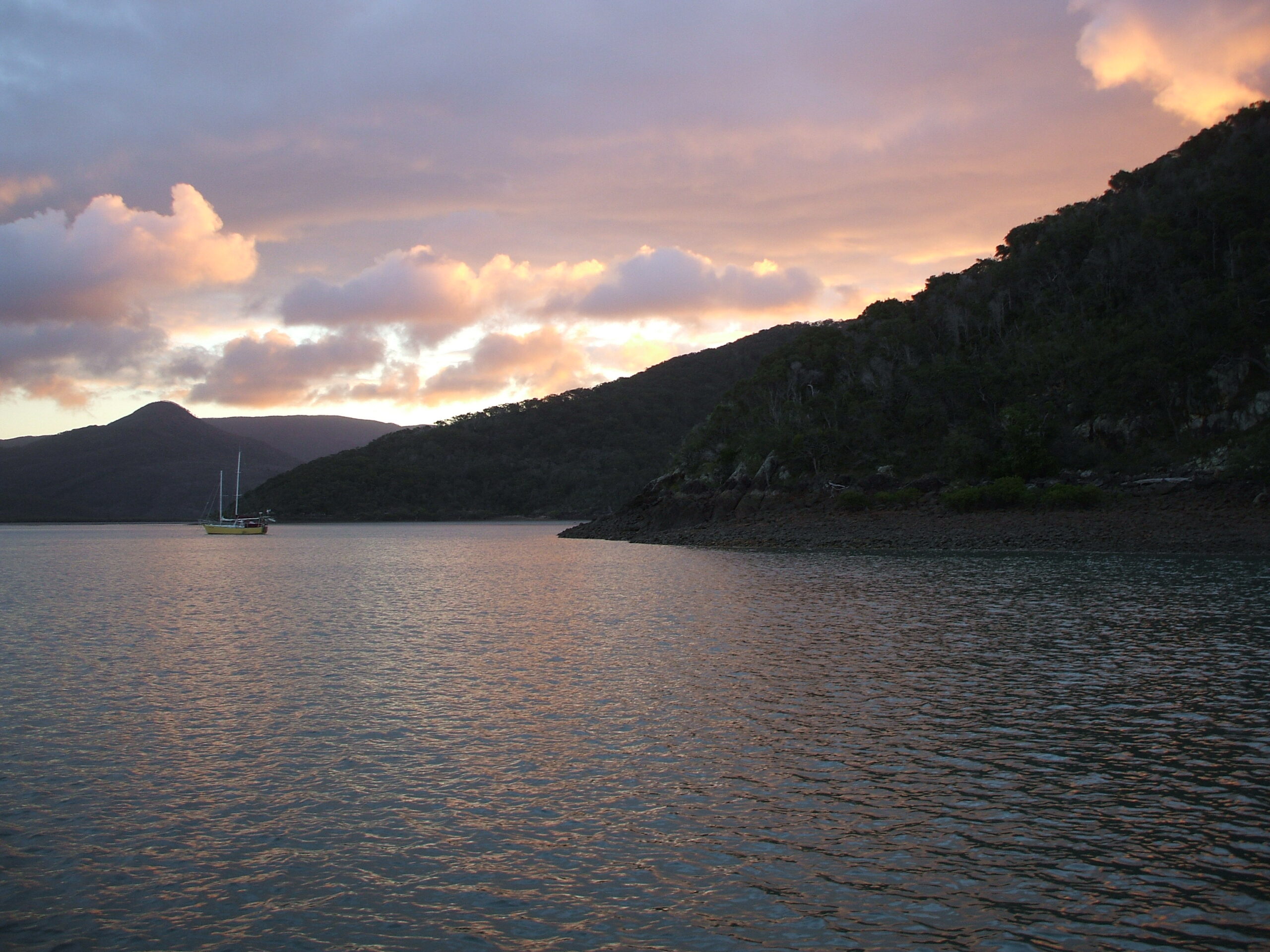 Island Head Creek was a safe haven when the weather blew up a bit.
