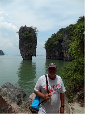 Phang Nga Bay is famous for its limestone karst islands - including 