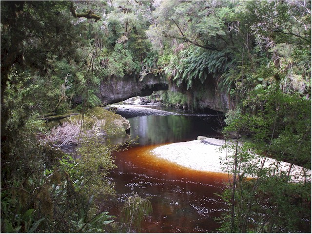 Limestone caves revealed magnificent sights...
