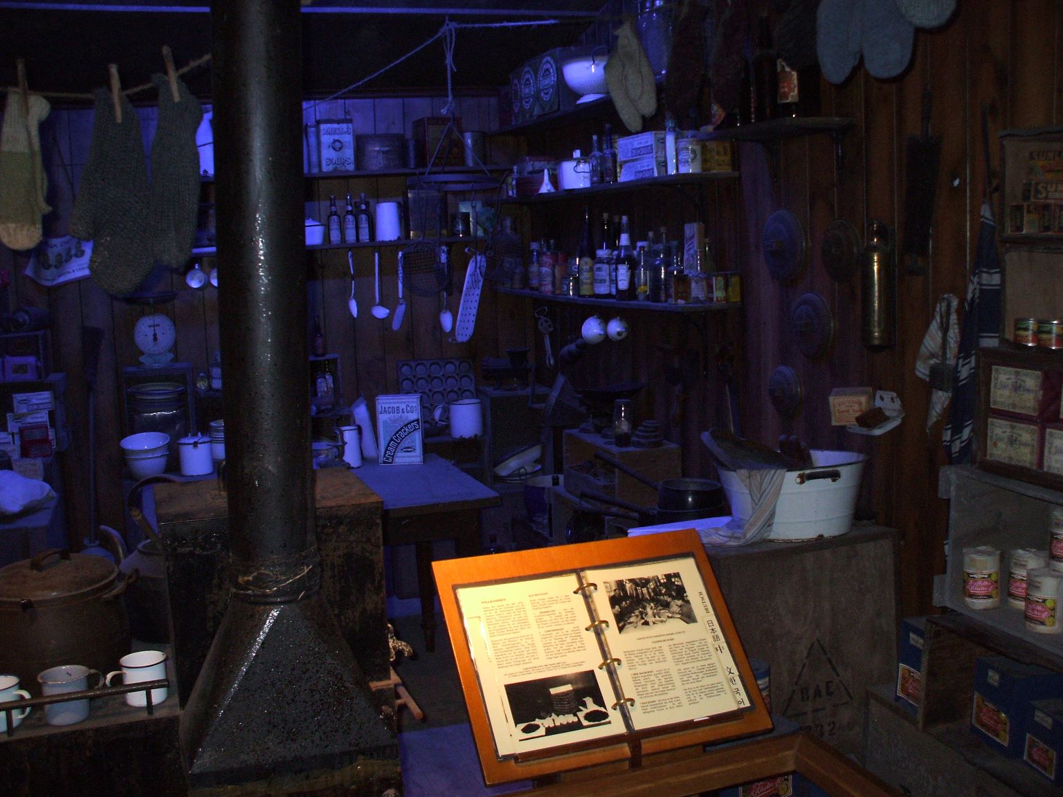 There is also a replica of Scott