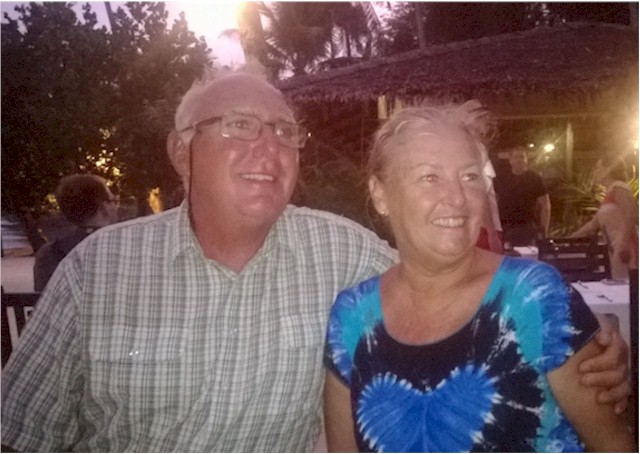 We enjoyed dinner ashore at the Paradise Island resort...
