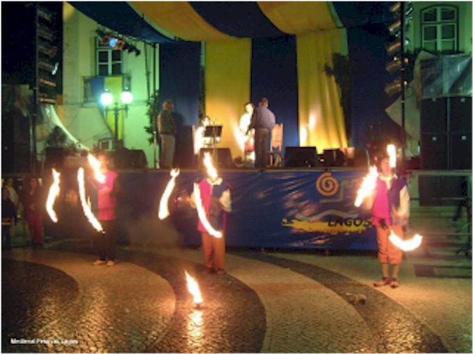 
The whole town was hosting a 