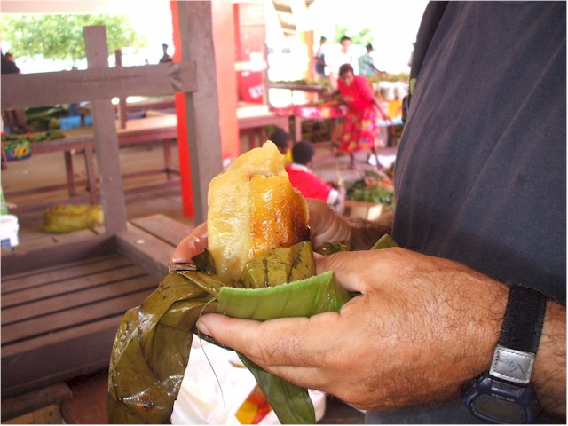 ... and the local speciality, Lap lap - but not one of Keith